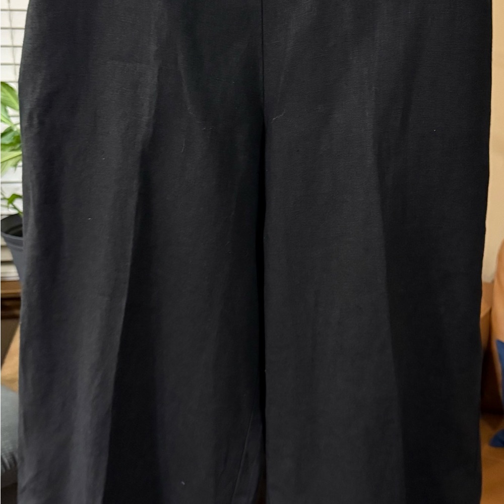 J. Jill Classic Black Wide Leg Pants